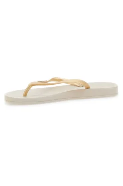 Ciabatte Infradito Beige/Gold Ipanema Anatomica Tan Fem