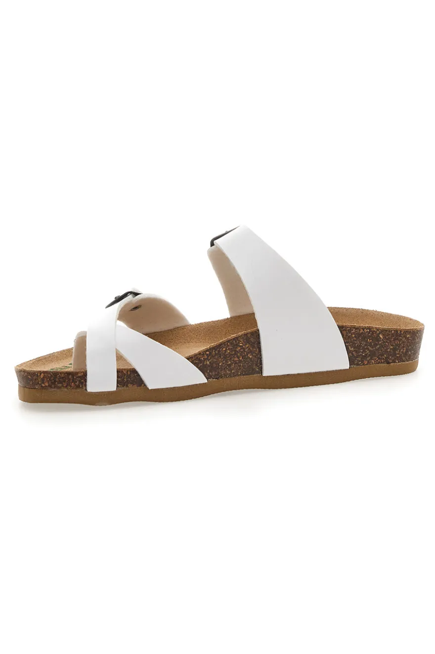 Ciabatte Infradito Bianche Bio Up 26410