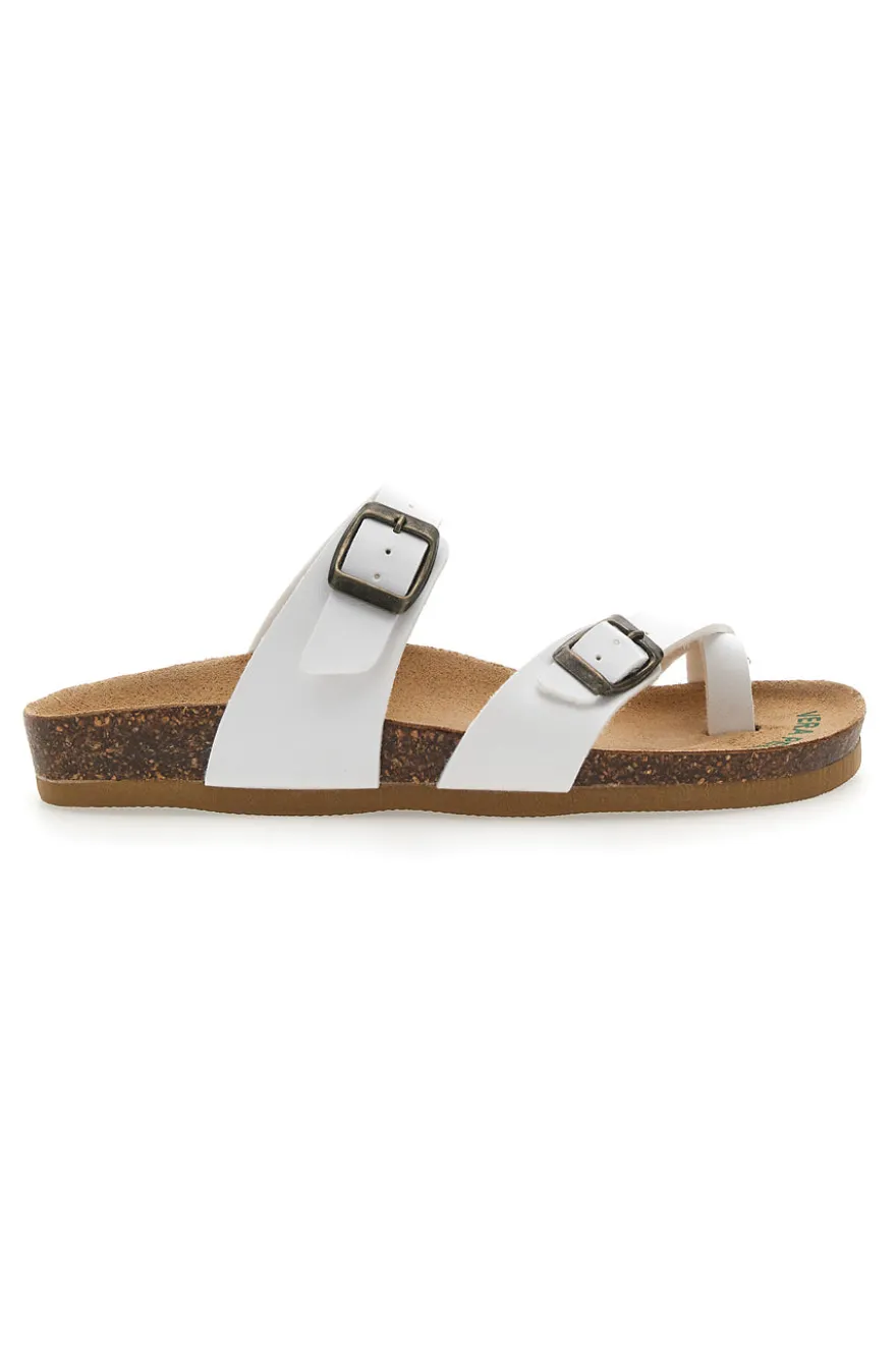 Ciabatte Infradito Bianche Bio Up 26410