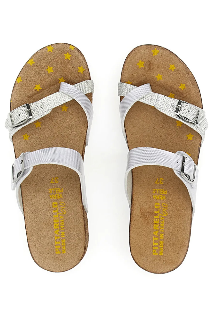 Ciabatte Infradito Bianche Pittarello Bio 293312