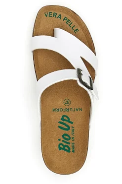Ciabatte Infradito Bianche Bio Up 22706