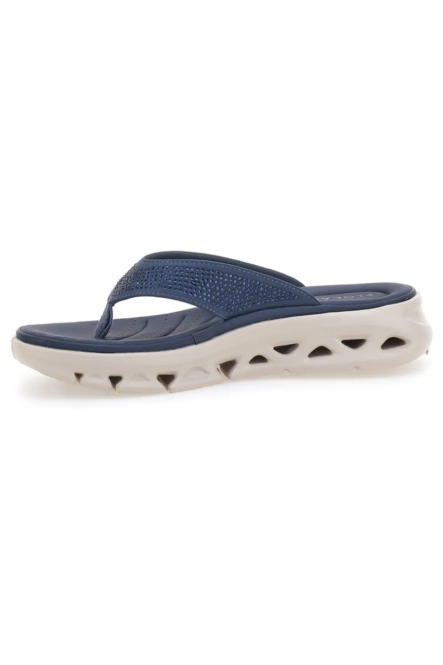 Ciabatte Infradito Blu Ammortizzate Plocadi G80635