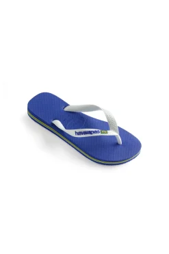 Ciabatte Infradito Blu Havaianas Brasil Logo