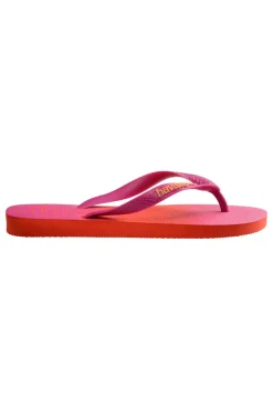 Ciabatte Infradito Fucsia e Arancione con Effetto Sfumato Havaianas Top Fashion
