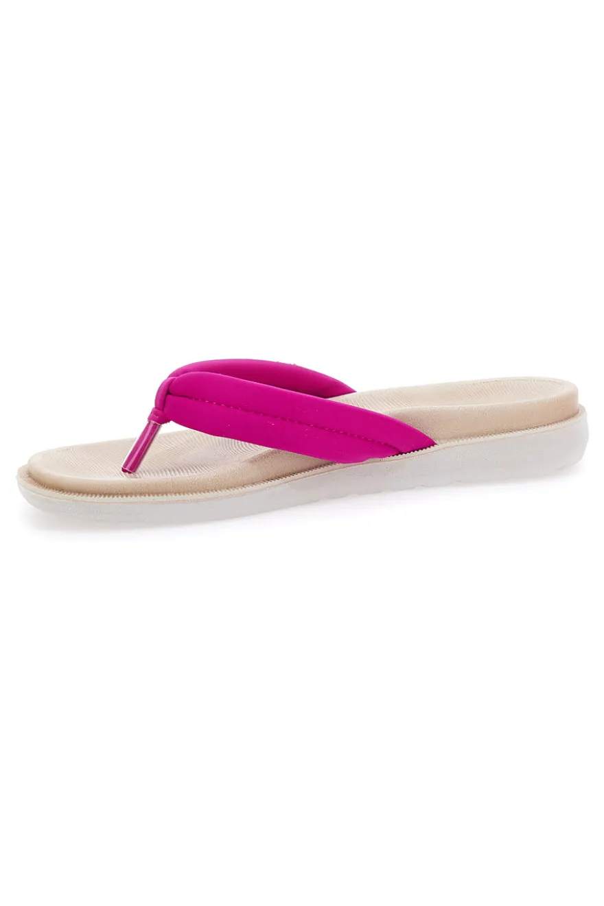 Ciabatte infradito fuxia morbide con tecnologia Dual Sensity Inblu 04 SF