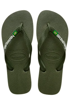 Ciabatte Infradito Havaianas Brasil Logo Verdi