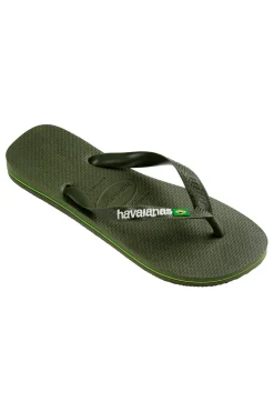 Ciabatte Infradito Havaianas Brasil Logo Verdi