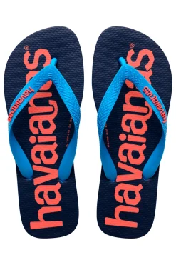 Ciabatte Infradito Havaianas Top Logomania Turchese