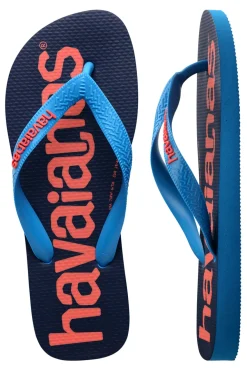 Ciabatte Infradito Havaianas Top Logomania Turchese