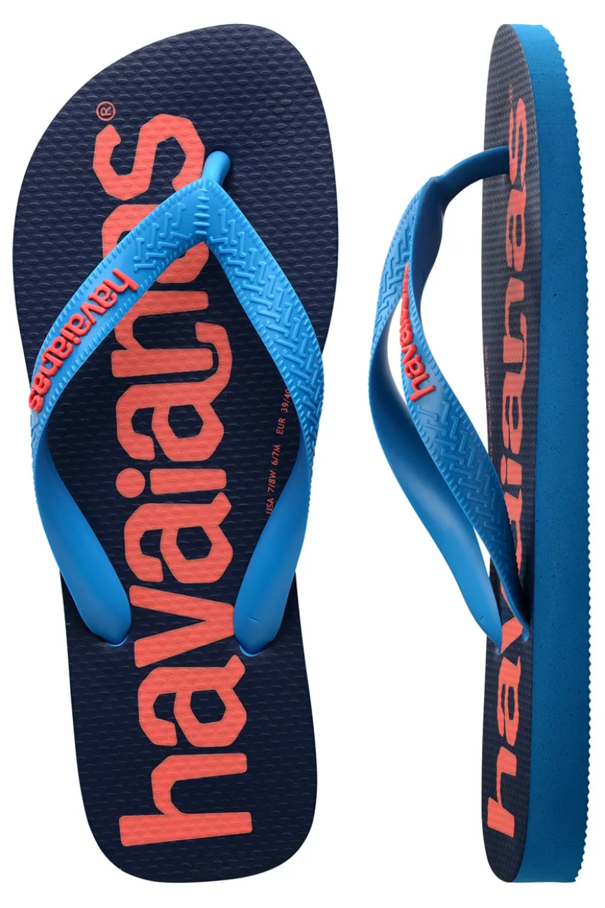 Ciabatte Infradito Havaianas Top Logomania Turchese
