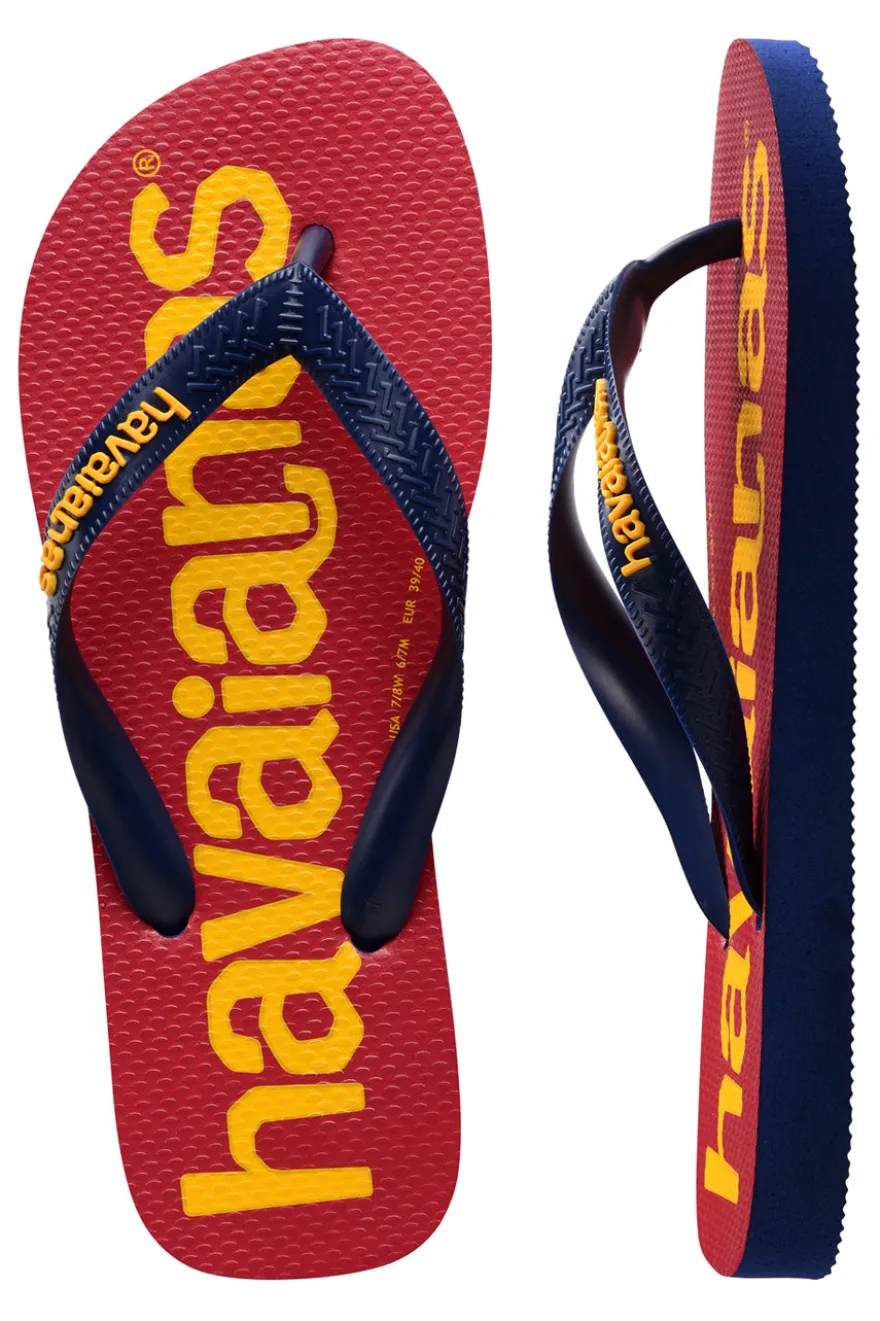 Ciabatte Infradito Havaianas Top Logomania Navy