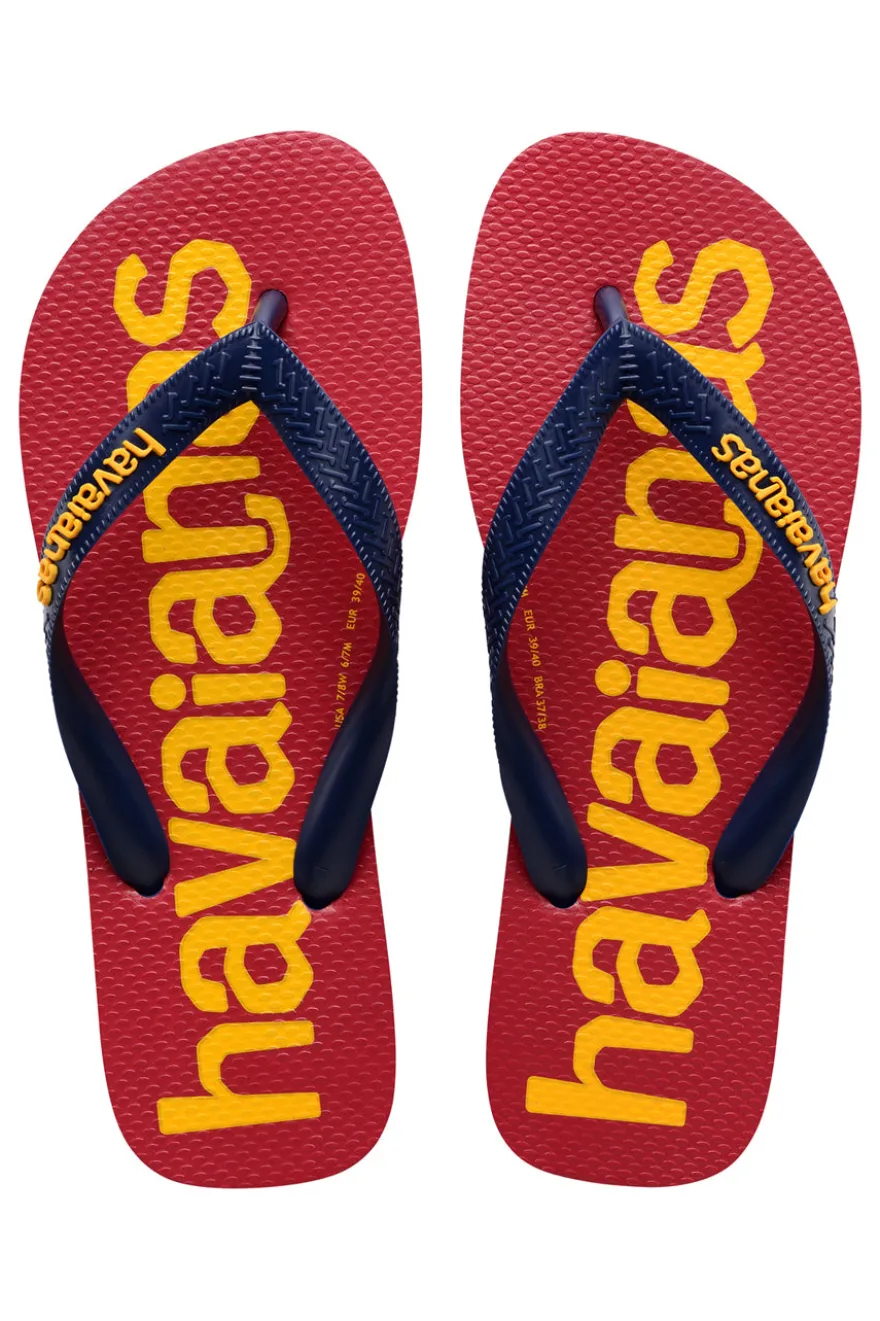 Ciabatte Infradito Havaianas Top Logomania Navy