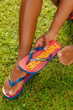 Ciabatte Infradito Havaianas Top Logomania Navy