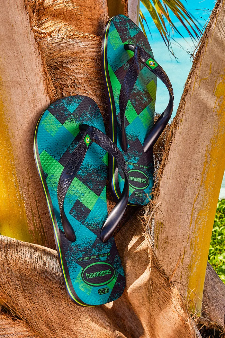 Ciabatte Infradito Havaianas Brasil Fresh Verdi