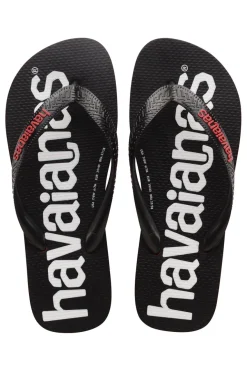 Ciabatte Infradito Havaianas Top Logomania Black