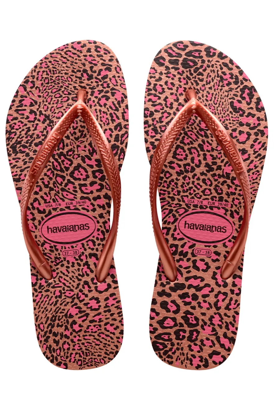 Ciabatte Infradito Havaianas Slim Animals Rosa