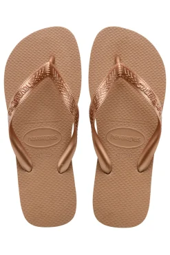 Ciabatte Infradito in Gomma Bronzo Havaianas Top Tiras FC