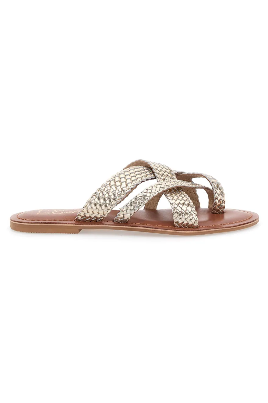 Ciabatte Infradito Light Gold Pittarello Look 4582