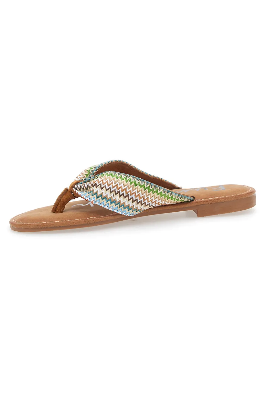 Ciabatte Infradito Multicolore Fun Beach 469