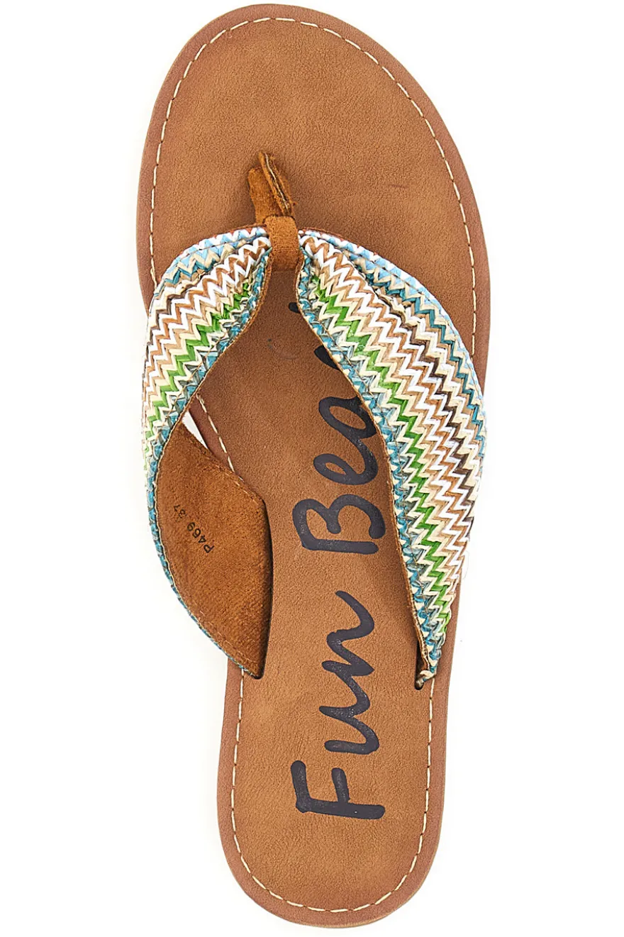 Ciabatte Infradito Multicolore Fun Beach 469