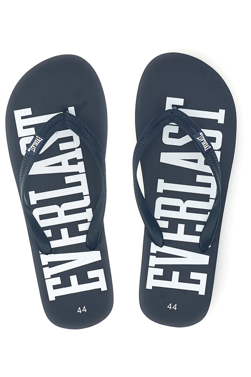 Ciabatte infradito navy con scritta bianca Everlast EV08