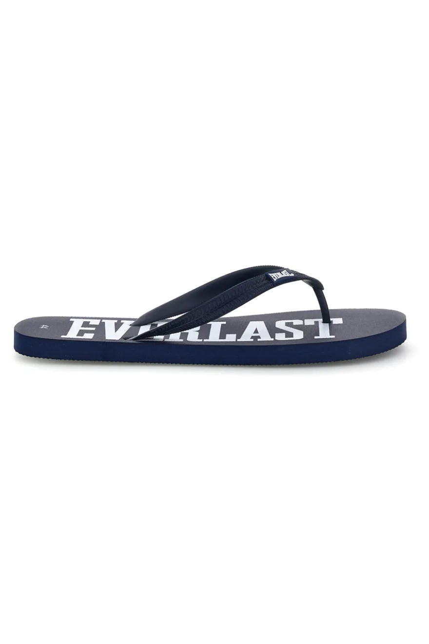 Ciabatte infradito navy con scritta bianca Everlast EV08