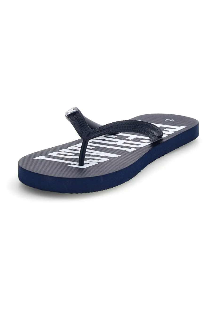 Ciabatte infradito navy con scritta bianca Everlast EV08