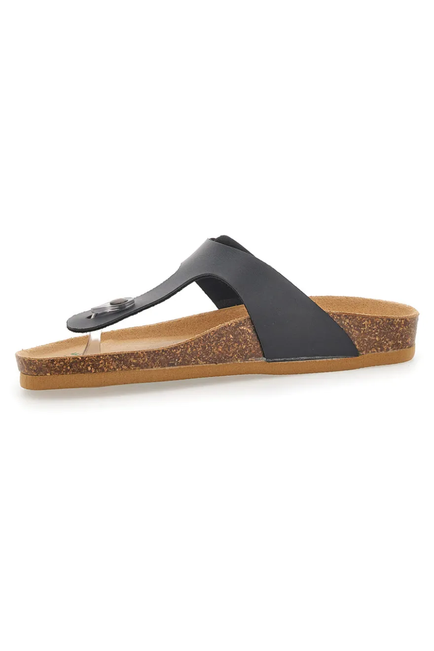Ciabatte Infradito Nere Bio Up 22612