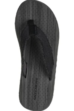 Ciabatte Infradito Nere da Uomo Skechers Tantric-Fritz