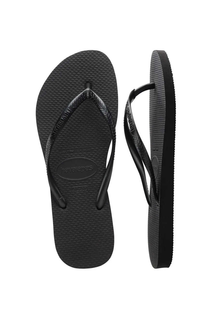 Ciabatte Infradito Nere Havaianas Slim Fc