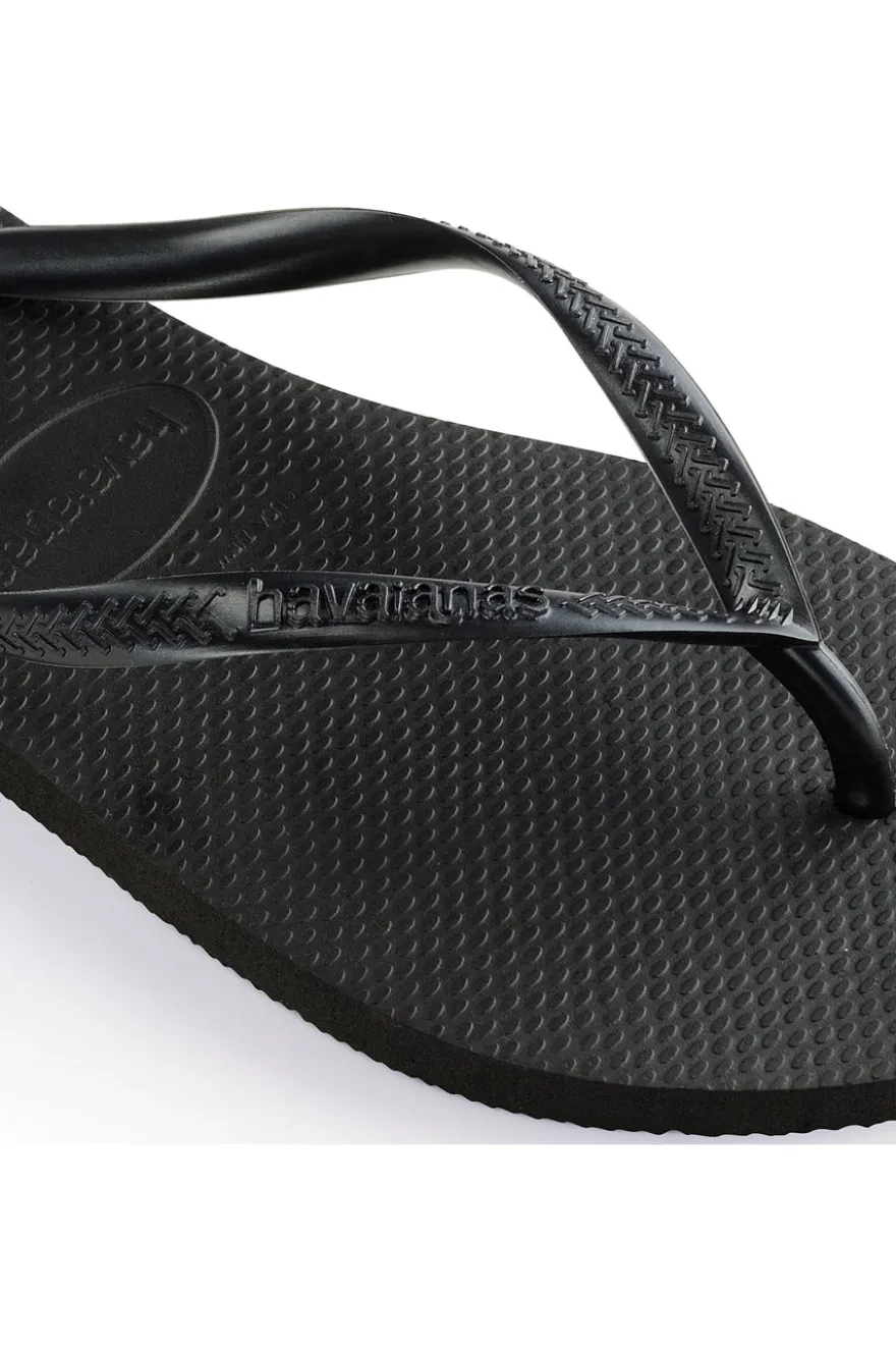 Ciabatte Infradito Nere Havaianas Slim Fc