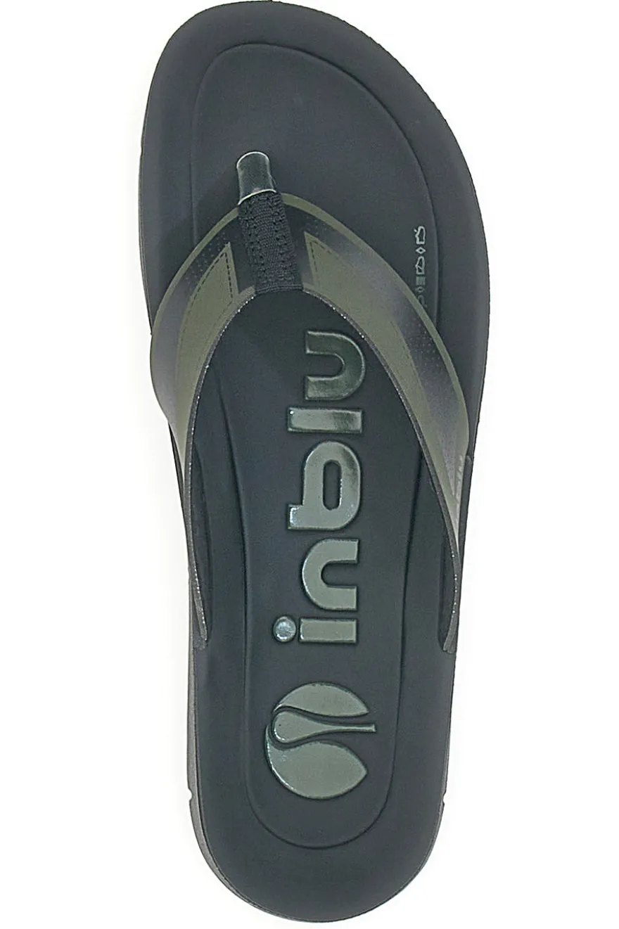 Ciabatte Infradito Nere in Gomma Inblu 32 CM