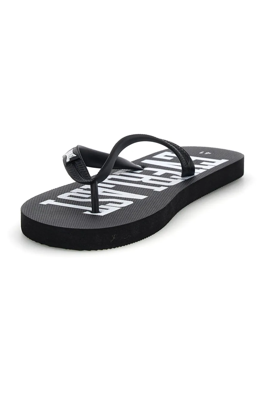 Ciabatte infradito nere logate Everlast EV08