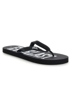 Ciabatte infradito nere logate Everlast EV08