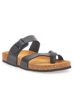 Ciabatte infradito nere Made in Italy Pittarello Sun 335A311SR