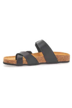 Ciabatte infradito nere Made in Italy Pittarello Sun 335A311SR