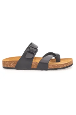 Ciabatte infradito nere Made in Italy Pittarello Sun 335A311SR