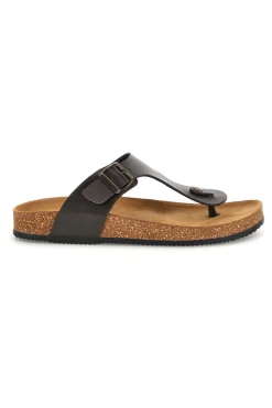 Ciabatte infradito testa di moro con fibbia Pittarello tierra 335A2177SR