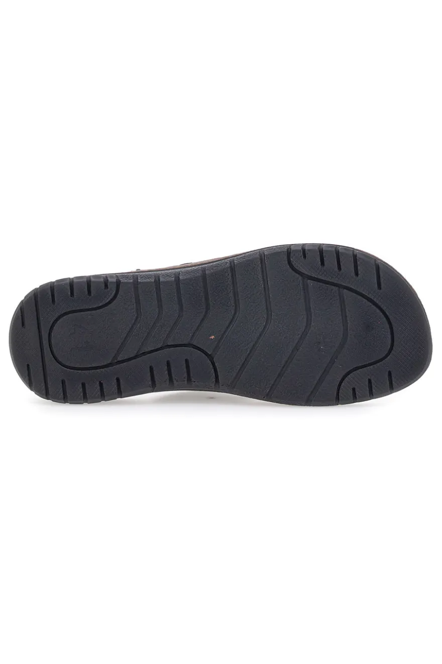 Ciabatte Jeans Infradito Con Sottopiede In Pelle Inblu 14 ID