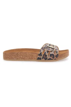 Ciabatte Leopardate Made in Italy PITTARELLO TIERRA 335A021SR