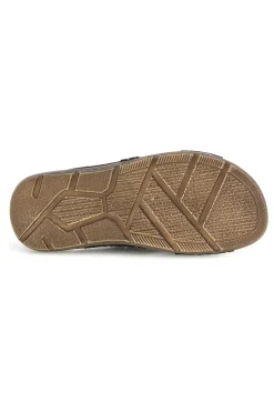 Ciabatte marrone con fasce incrociate Jerpoint 8053PSSK