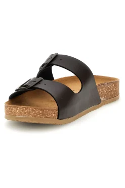 Ciabatte marrone sottopiede in vera pelle Pittarello tierra 335A206SR