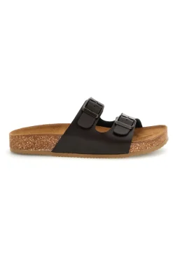 Ciabatte marrone sottopiede in vera pelle Pittarello tierra 335A206SR