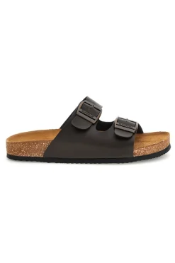 Ciabatte Marroni con Doppia Fibbia Superga S31C371