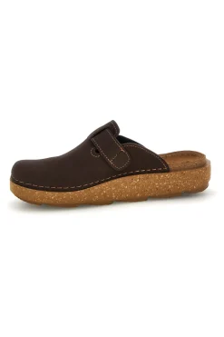 Ciabatte marroni con sottopiede in pelle Inblu 24 ED