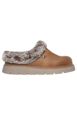 Ciabatte marroni imbottite SKECHERS KEEPSAKES LITE COZY BLEND