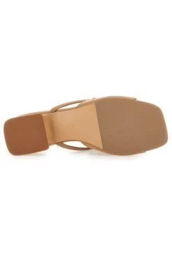 Ciabatte Miele Con Tacco Basso Laura Biagiotti 9015