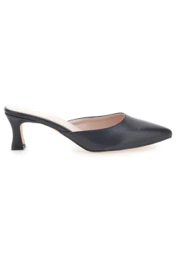 Ciabatte Mules Nere Con Tacco Pittarello Glam 3620