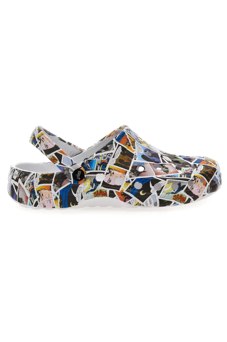 Ciabatte multicolor comode e leggere da uomo Woz 2