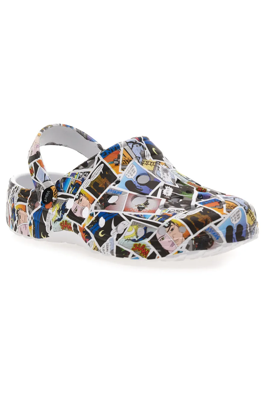 Ciabatte multicolor comode e leggere da uomo Woz 2